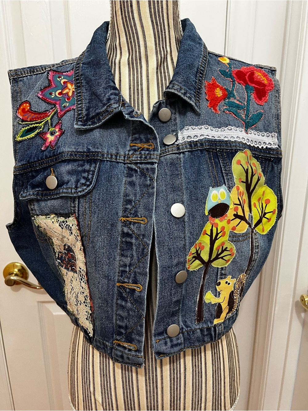 Upcycled Art Vest
